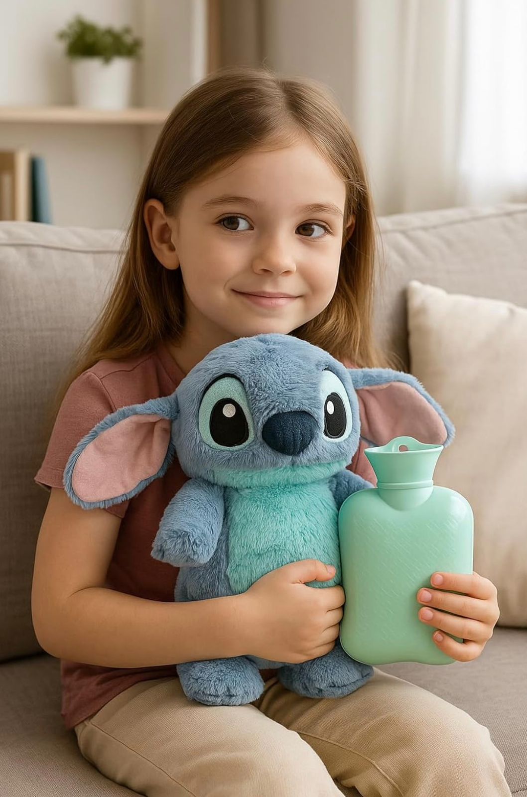 Softdreams Cute Cartoon Plush Soft Toy with Hot Water Bag